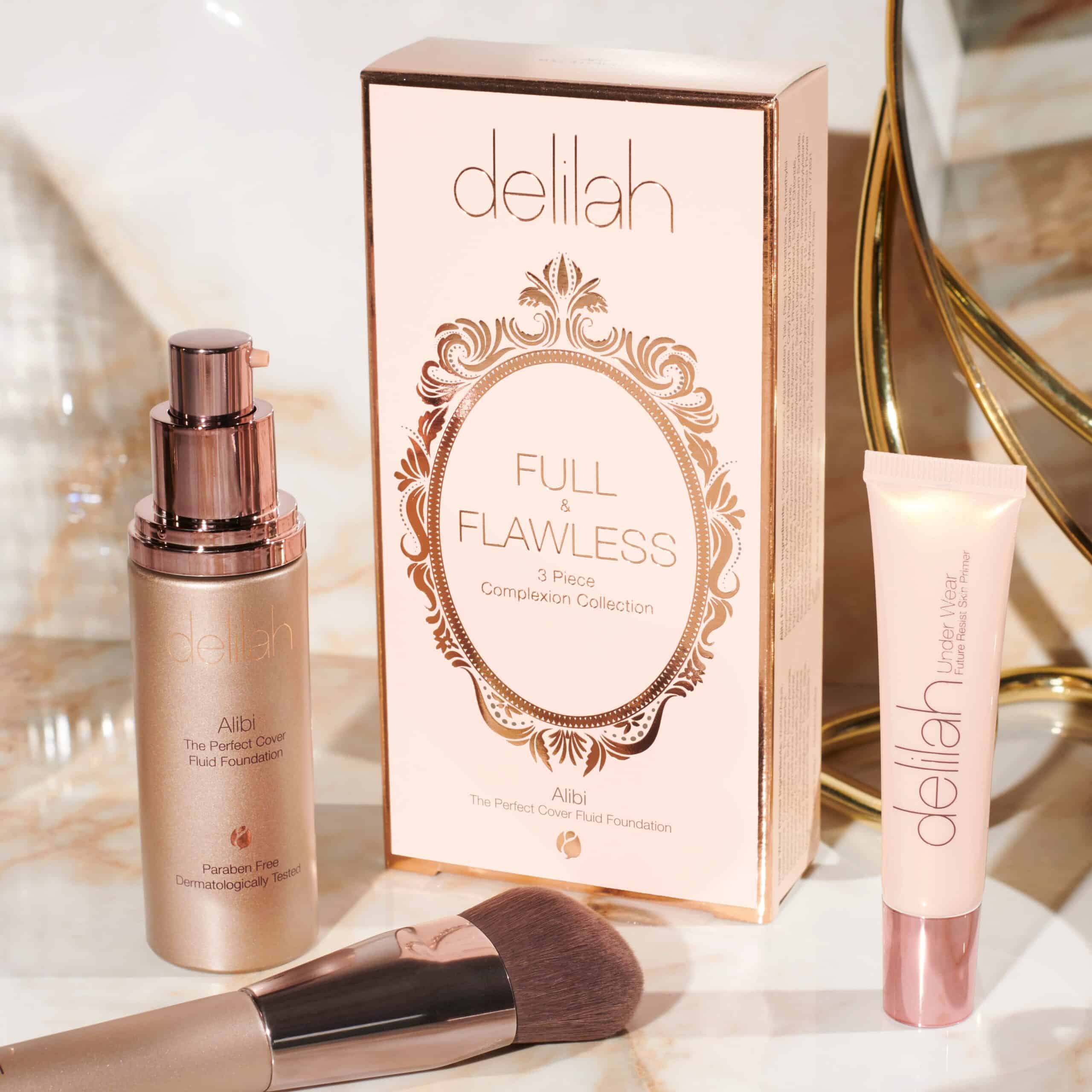 Delilah's full & flawless product collection